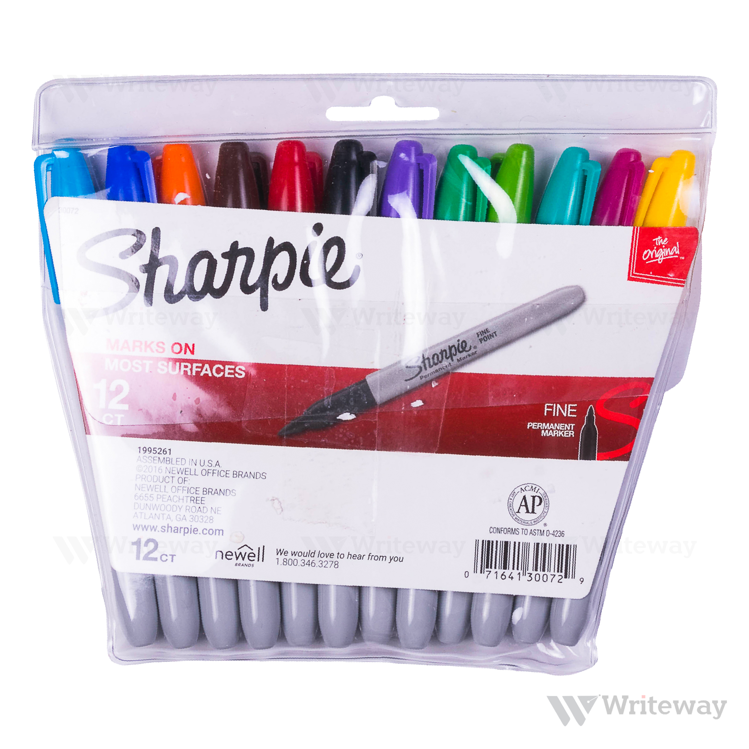 SHARPIE FINE TIP PERMANENT MARKER (PACK OF 12 Pcs)